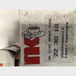 Mitsubishi Galant, Sigma & Sapporo bremseklodses�t for