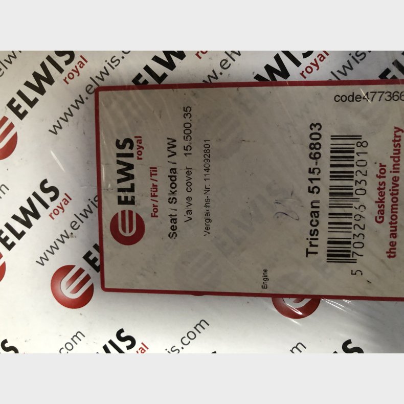 Seat Arosa &amp; VW Lupo 1,0 ventildkselpakning