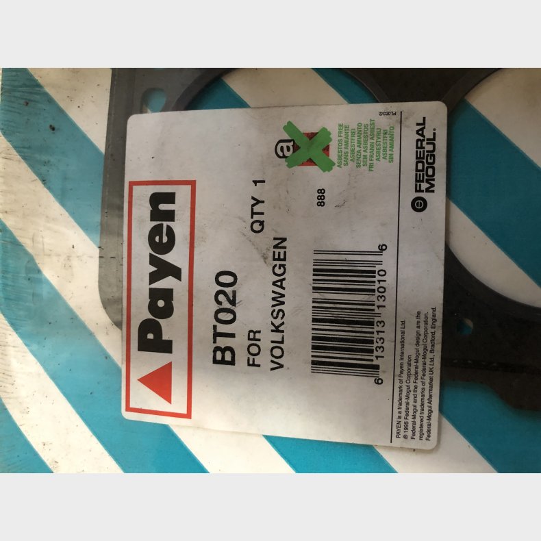 VW Transporter T3 1,6D/TD toppakning 1,53mm