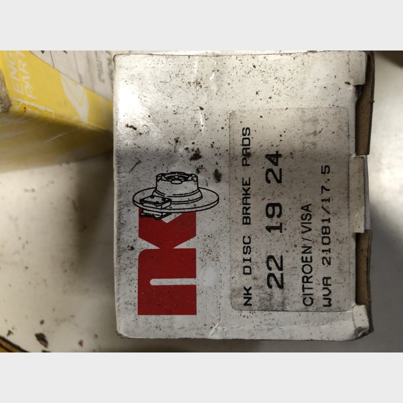 Citroen C15 bremseklodsest for
