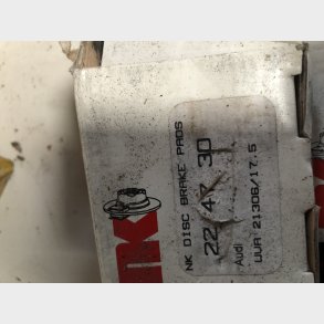 Audi 100 S4, 200 Turbo & V8 bremseklodss�t for