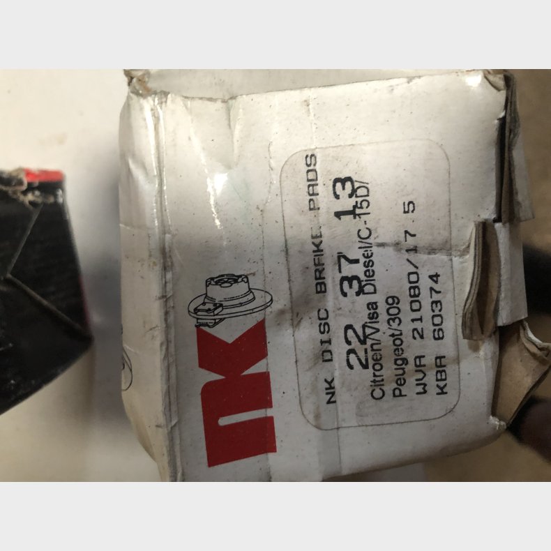  Peugeot 309 bremseklodsest for