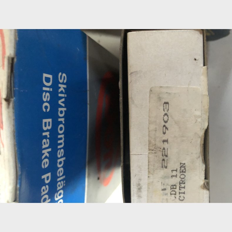 Citroen GS &amp; AMI bremseklodsest for
