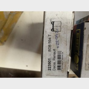 Renault R4, R5, R6, R12, R15, R17, R18 & R20 bremseklodses�t for