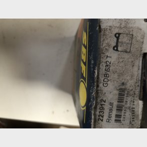 Renault R12 & R18 bremseklodses�t for