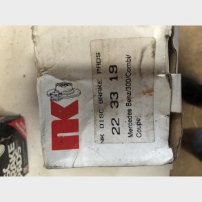 MB W124, W201 & W210 bremseklodses�t for