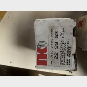 Peugeot 205, 309, 405 & div. Renault bremseklodses�t for