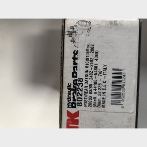 Nissan Laurel / Bluebird / Silvia S12 / 240 - 280Z hjulcylinder bag