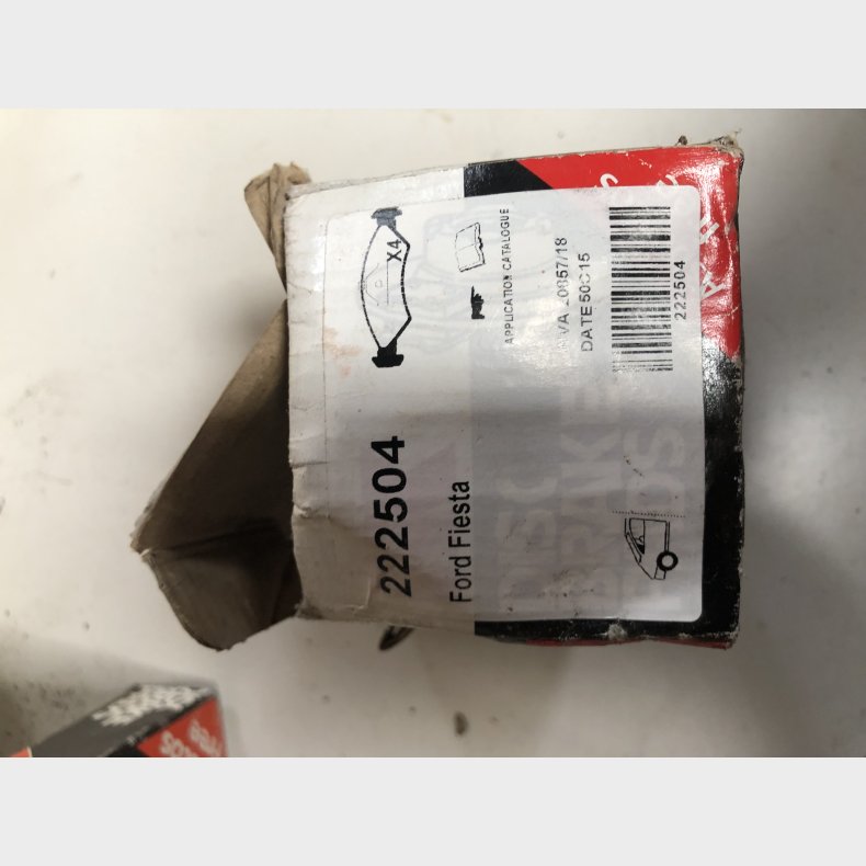 Ford Fiesta MkII bremseklodsst for