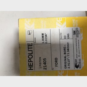 Ford 957/1117ccm OHV stempel 1,00mm overstr.