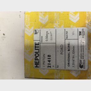 Ford Sierra 1,6 stempel 0,50mm overstr.