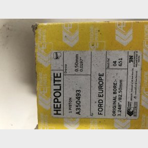  Ford Fiesta & Escort 1,8D stempel 0,50mm overstr.