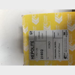 Ford Sierra 1,6 stempel 1,00mm overstr.