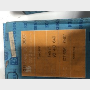 Ford 158 cu. in. stempel 1,00mm overstr.