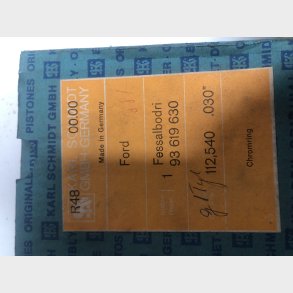 Ford 201 cu. in. stempel 0,75mm overstr.