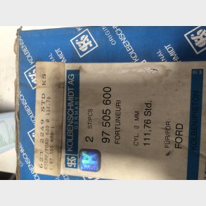 Ford 256 cu. in. stempel std. str.