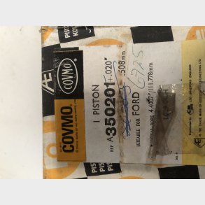 Ford 201 cu. in. stempel 0,50mm overstr.