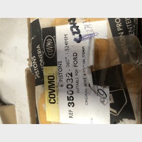 Ford 365/6 OHV stempels�t 1.50mm overstr.