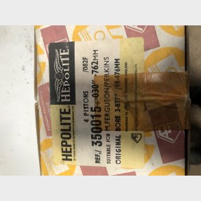 Perkins 4.212 stempels�t 0,75mm overstr.