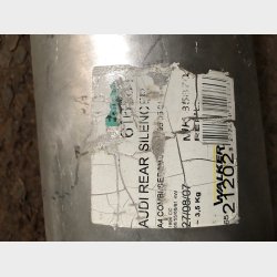 Audi A4 1,9TDI bagpotte