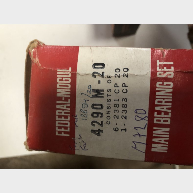 Ford 200 Cu. In. V6 hovedlejest 0,02"