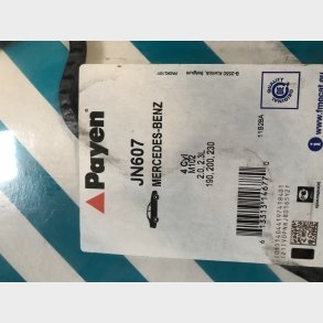 MB M102 ventild�kselpakning