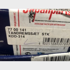 Mazda 626 GD & GE 2,0D tandremskit