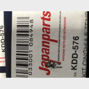 Mitsubishi Colt & Lancer 1,3 12V tandremskit