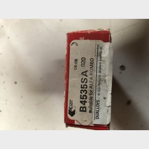 Alfa 1186 & 1286ccm plejllejes�t 0,02