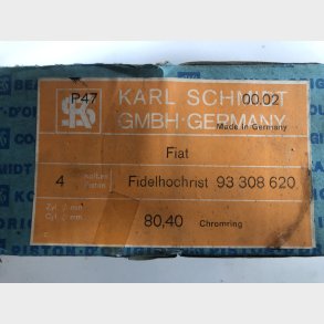 Fiat 131AZ.000, 131AZ5.000, 131AZ.0C.0, 131AA.0C.0 & 131AA.000 stempels�t 0,40mm