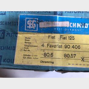 Fiat 125 stempels�t 0,60mm