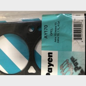 Opel Astra 1,7TD, Vectra 1,7TD & Zafira 1,7TD toppakning 1,4mm