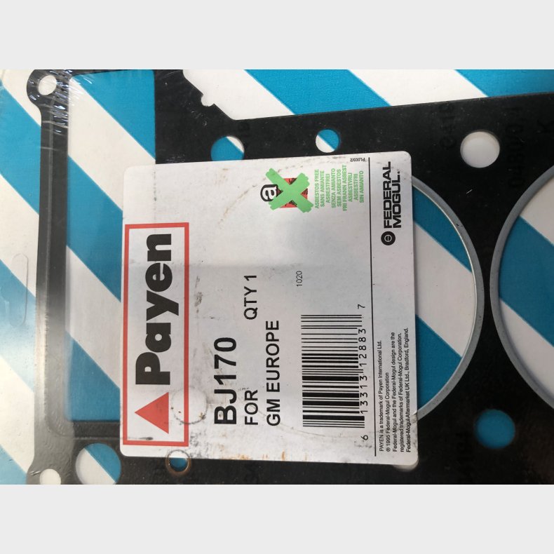 Opel 20N, 20S, 20E &amp; 22E toppakning