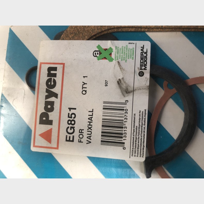 Bedford 1,6 -2,3 OHC krumtapshus pakningsst