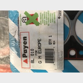 Opel Ascona C & Kadett D & E 1,6D toppakning 1,4mm