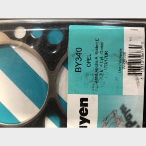 Opel 17D & 17DR toppakning 1,4mm