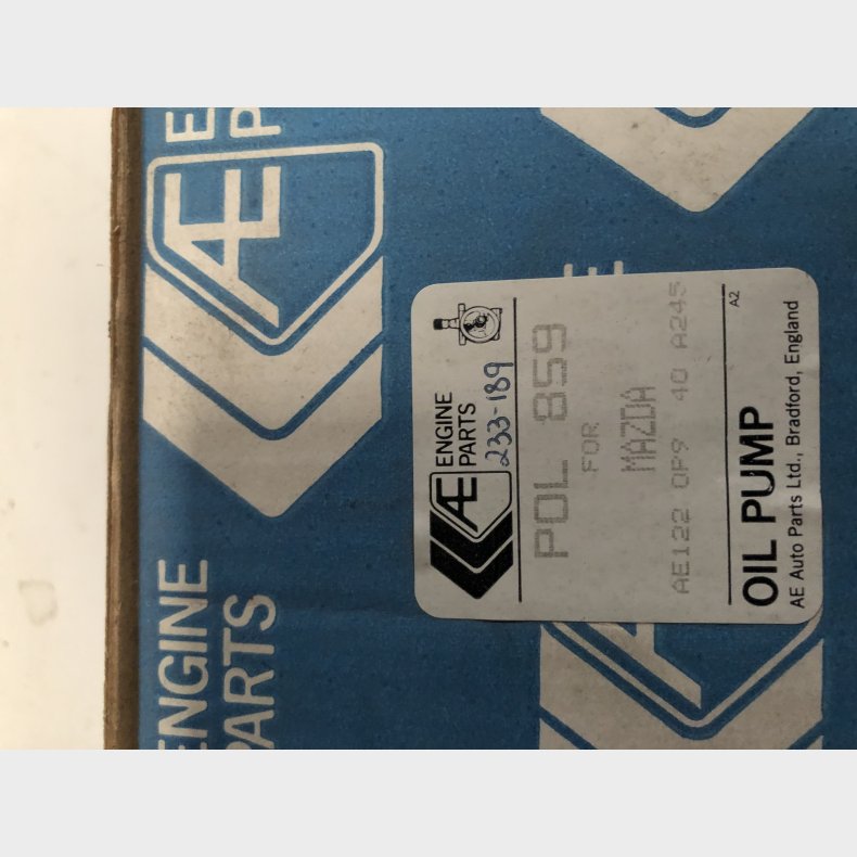 Mazda E3 &amp; E5 oliepumpe