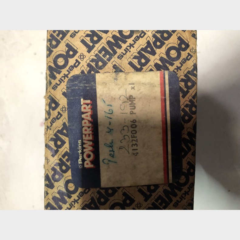 Perkins 4.165 oliepumpe 