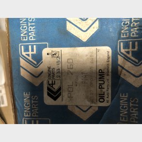 Fiat 131 1300 & 1600 oliepumpe 