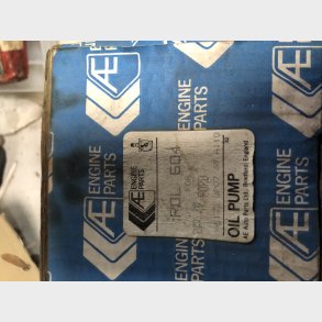 Perkins 4.108 oliepumpe med 32mm hul