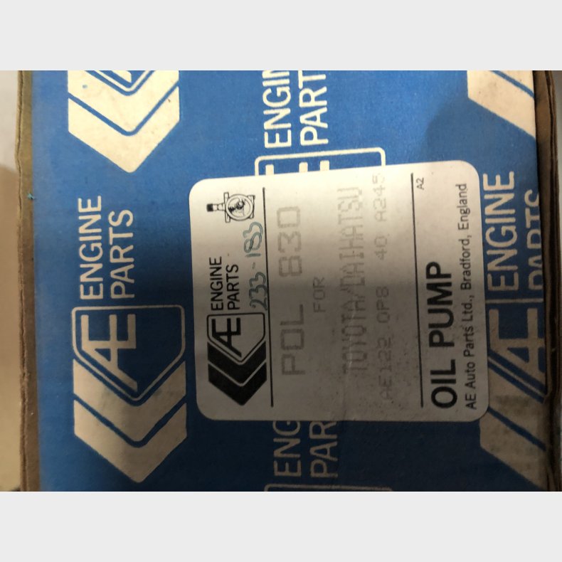 Daihatsu &amp; Toyota 2T, 2TB, 2TC 74-79 oliepumpe 