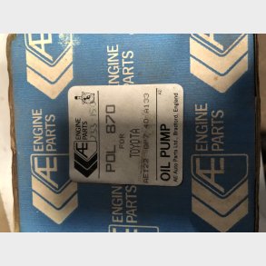 Toyota 6R, 7R, 8R, 8R-C, 18R & 18R-C oliepumpe 