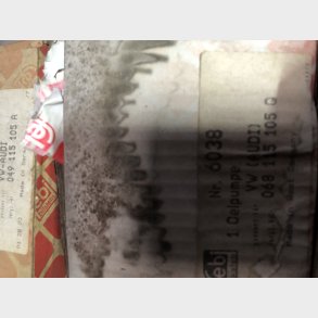 VW Golf & Jetta 1,5D & 1,6D oliepumpe