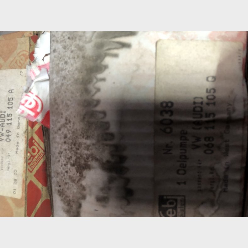 VW Golf &amp; Jetta 1,5D &amp; 1,6D oliepumpe