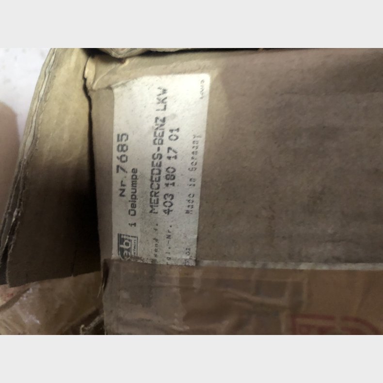 MB OM401, 402, 403, 407, 421 &amp; 422 oliepumpe