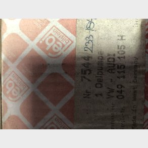 Audi 80 B2 1,3, 1,6 & 1,8 oliepumpe