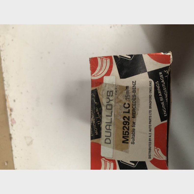 MB 200/8, 200D/8 220/8 &amp; 220D/8 hovedlejest 0,25mm