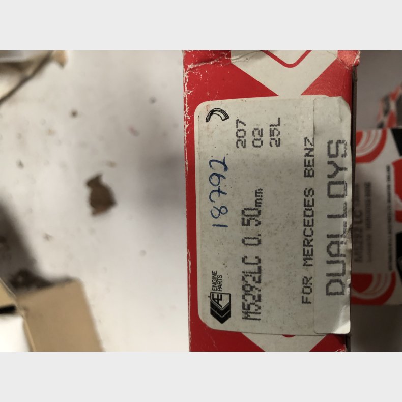 MB 200/8, 200D/8 220/8 &amp; 220D/8 hovedlejest 0,50mm