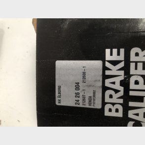 Honda Civic 1,3 79-83 bremsecalipers�t for