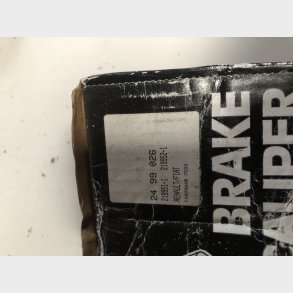 Fiat Ritmo 125/130TC & Renault Alpine / Gordini bremsecalipers�t for